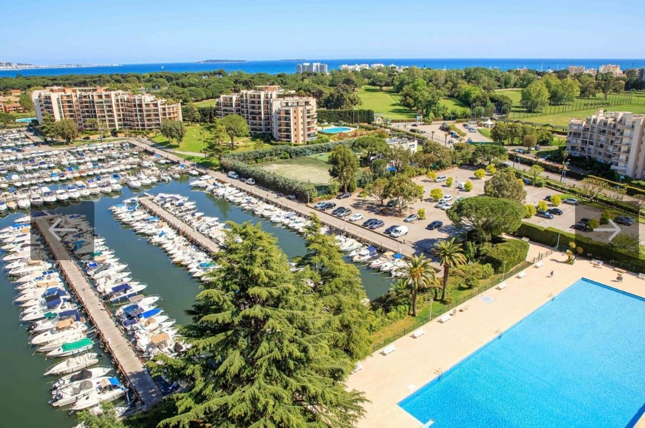 My Resid Appart Cannes Marina Vue Mer Mandelieu Esterno foto